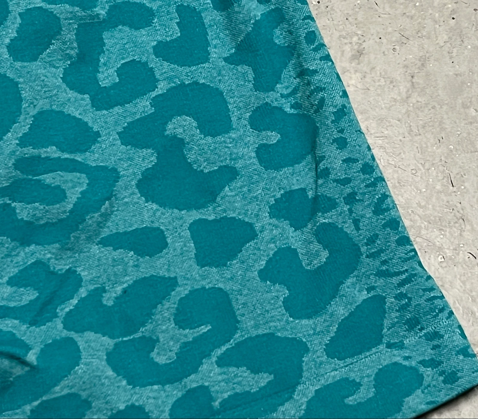 Shorts deportivos turquesa animal print  – photo 16